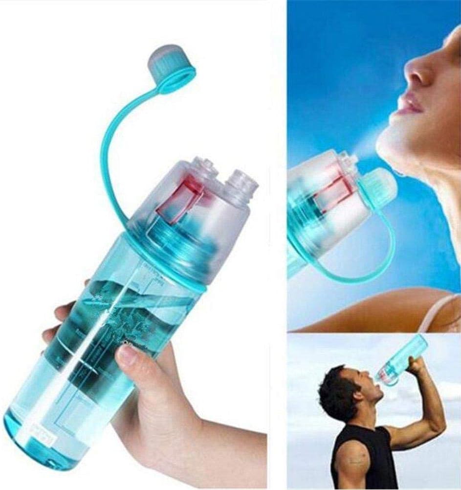 600ml Spray Water Bottle