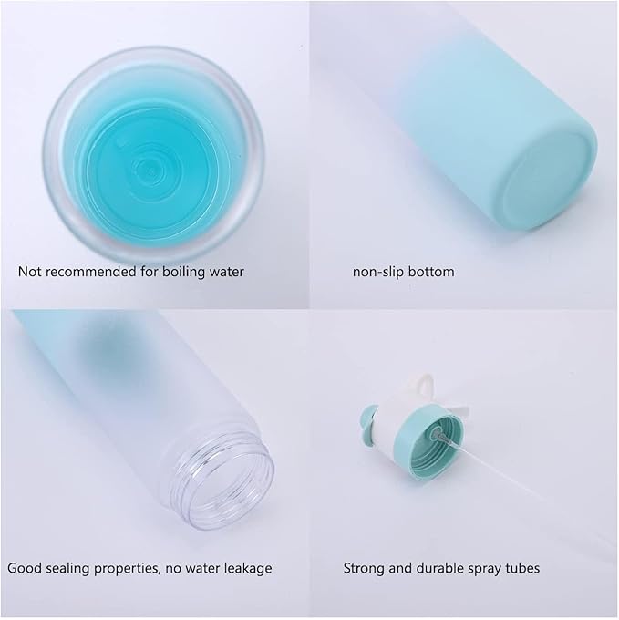 2 in 1 Spray Water Bottle 650 ML