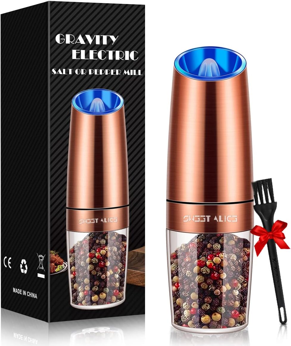 Electric Pepper and Salt Grinder WITH LED LIGHT