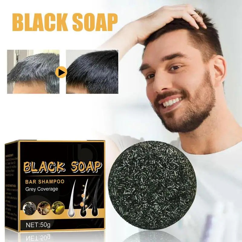 Black bar soap