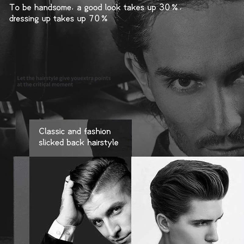 Men’s Salon Grade Hair Gel with Comb