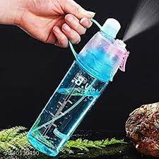 600ml Spray Water Bottle