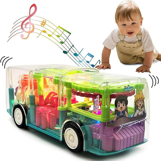 Music Transparent Gear Toy