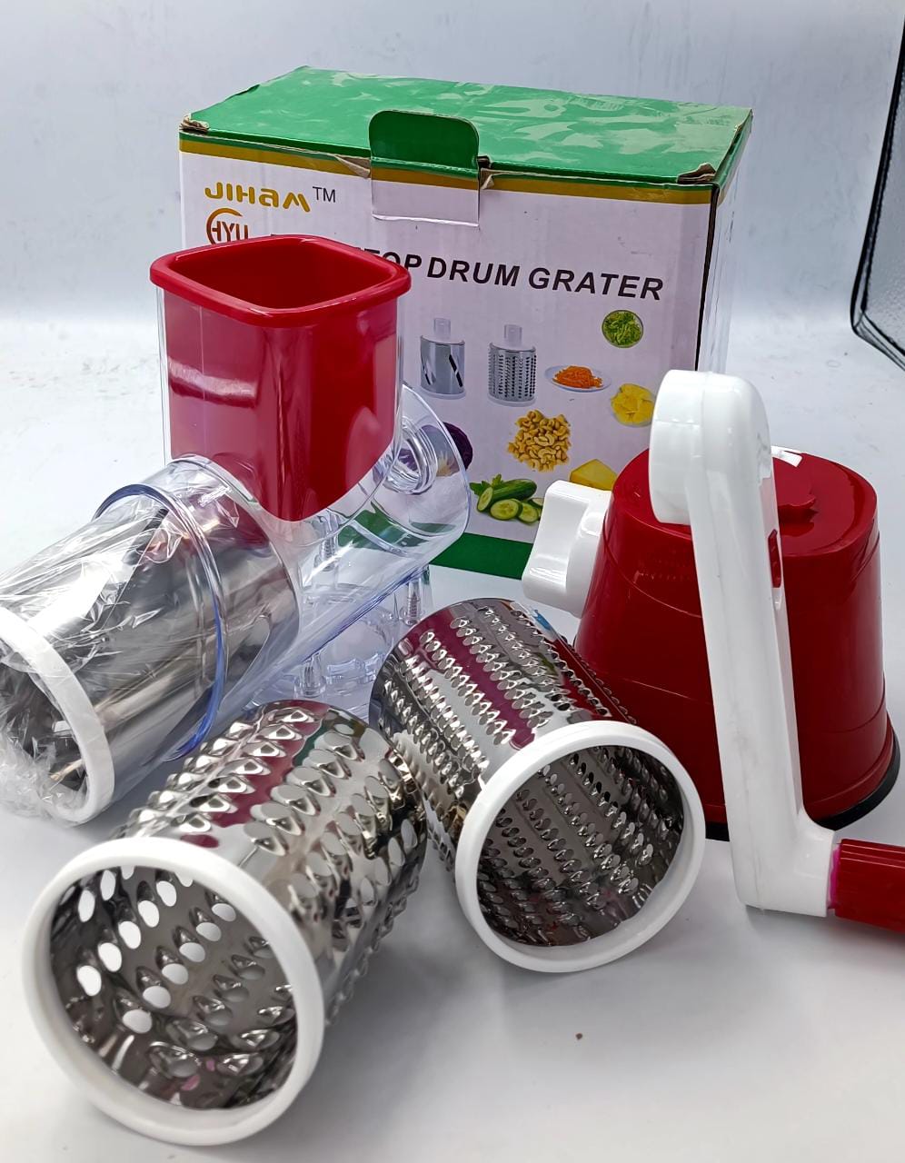 Table Top Drum Grater